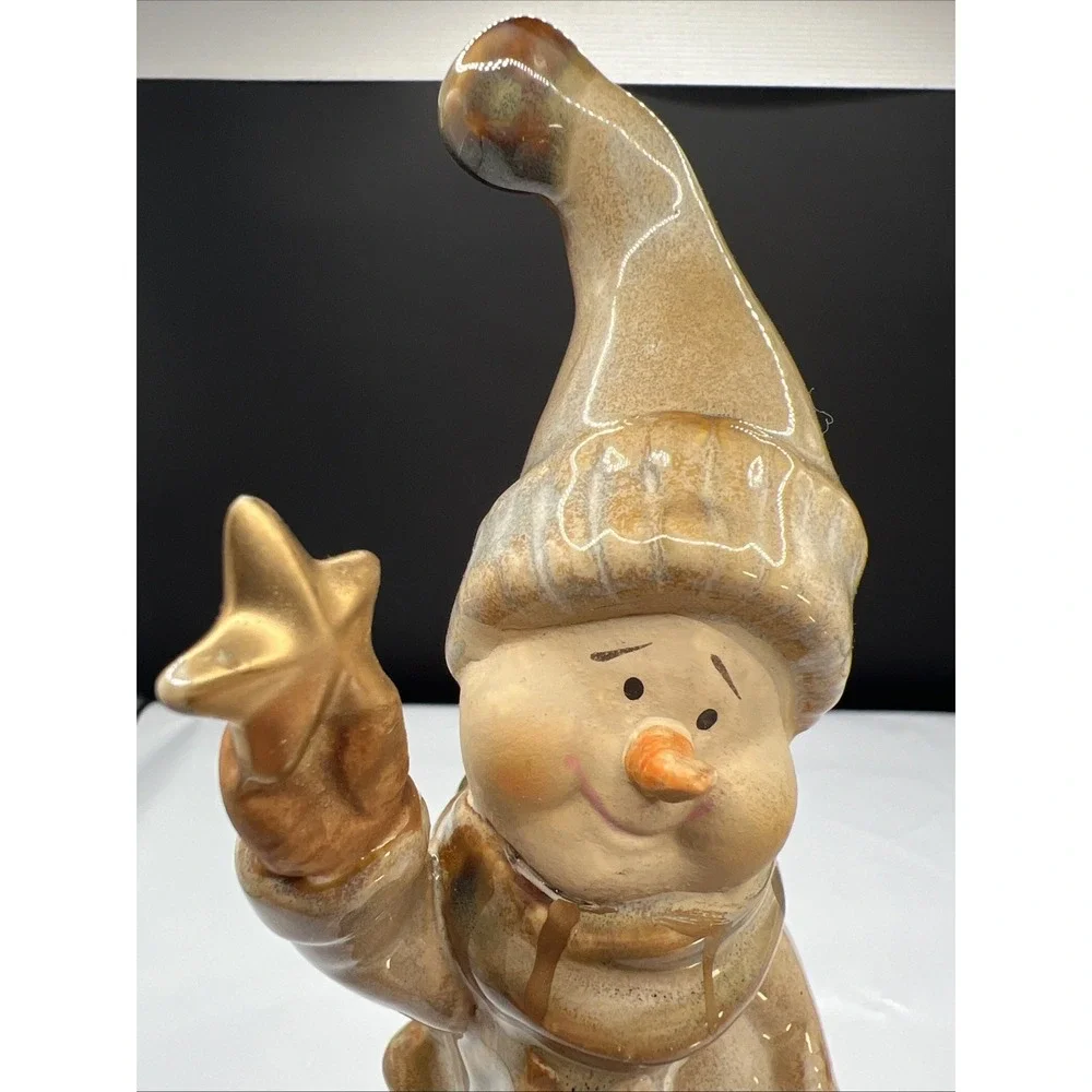 VTG Marshall Field's 2005 Ceramic Snowman 8